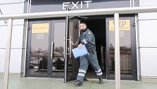 Klube &bdquo;Exit&ldquo; įvestas planas &bdquo;skydas&ldquo;