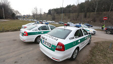 Vilniaus kelių policijos reidas Ukmergės gatvėje