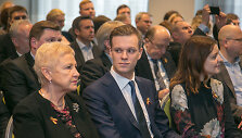 Irena Degutienė ir Gabrielius Landsbergis