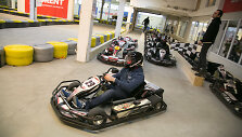 Kartodromo atidarymo akimirka