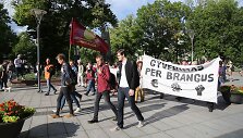 &bdquo;Gyvenimas per brangus&ldquo; demonstracija Vilniuje