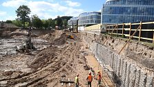 Pradėtos verslo centro Saltoni&scaron;kių gatvėje, Žvėryne statybos