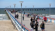 Ilgasis savaitgalis Palangoje prasidėjo ramiai