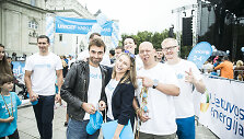 UNICEF vaikų bėgimo akimirka