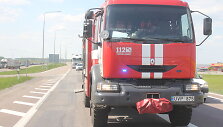 Avarija Panevėžio aplinkkelyje