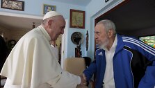 Popiežius Pranci&scaron;kus susitiko su Fideliu Castro