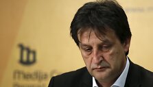 Bratislavas Ga&scaron;ičius spaudos konferencijoje