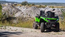 &bdquo;Arctic cat&ldquo; keturračių bandymas