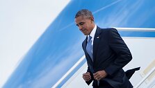 JAV prezidentas Obama atskrido į Atėnus