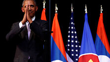Barackas Obama Azijos regione kaip prezidentas lankėsi paskutinį kartą