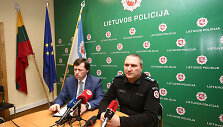 Kauno apskr. VPK kartu su Kauno apygardos prokuratūra spaudos konferenciją.
