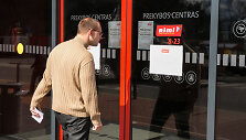 Uždaryta &bdquo;Rimi&ldquo; parduotuvė Linkmenų gatvėje