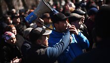 Protestai Kirgizijoje