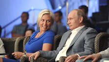 Natalija Ragozina ir Vladimiras Putinas