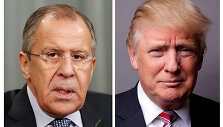 Donaldas Trumpas ir Sergejus Lavrovas