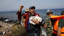 Migrantai pasiekę Graikijos salas
