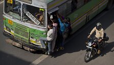 Autobusas Indijoje.