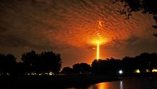 Erdvėlaivio &bdquo;SpaceX Falcon 9&ldquo; pakilimas Floridoje