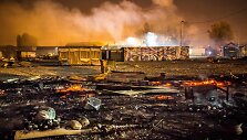 Prancūzijoje gaisras sunaikino Grand Sinto migrantų stovyklą.