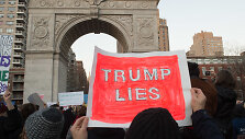 Protestas prie&scaron; D.Trumpo imigracijos politiką