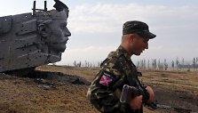 Rusijos remiami Luhansko separatistų kovotojai