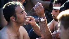 Makedonijoje sulaikyti migrantai, kurie nėra karo pabėgėliai