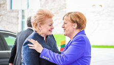 Dalia Grybauskaitė ir Angela Merkel