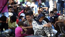 Migrantai Makedonijoje