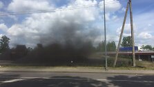 Anglies dulkės Zietelos gatvėje