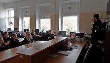Susitikimo su mokiniais akimirka