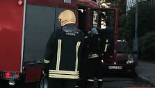 Gaisras Tuskulėnų gatvėje Vilniuje