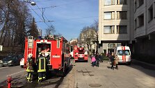 Gautas prane&scaron;imas apie gaisrą Vyriausybės pastate