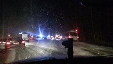 Avarija Prienų rajone: susidūrė trys automobiliai