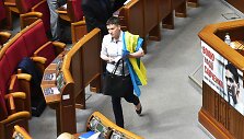 Nadija Savčenko Ukrainos Auk&scaron;čiausioje Radoje