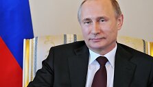 Rusijos prezidentas Vladimiras Putinas susitikime su Kirgizijos prezidentu Almazbeku Atambajevu