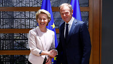 Ursula von der Leyen ir Donaldas Tuskas