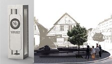 Sinagogų aikštės memorialo vizualas, Tautinių mažumų departamento apdovanojimas