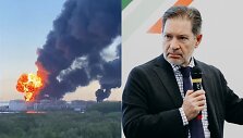 Gaisras Sankt Peterburgo uoste ir Andrejus Bezrukovas