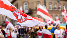 Baltarusių mitingas katedros aik&scaron;tėje