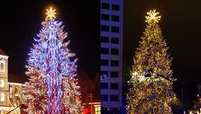 Kauno Kalėdų eglės, 2024 ir 2025 m.