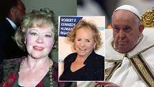 Ethel Kennedy, Glynis Johns, popiežius Pranci&scaron;kus