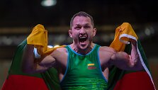 Imtynių čempionas Mantas Kazimieras Sinkevičius