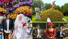 Pakruojo dvare atidarytas Gėlių, meno ir meilės festivalis