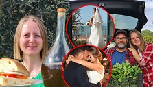 Brigitos Skopaitės ir Antonino Novenos vestuvės bei gyvenimas Sicilijoje