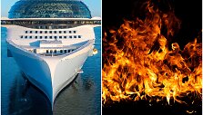 Kruiziniame laive &bdquo;Icon of the Seas&ldquo; kilo gaisras