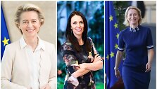 Ursula von der Leyen, Jacinda Arden ir Kaja Kallas