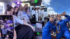 Panevėžietės dvynės į mokyklos Rugsėjo 1-osios &scaron;ventę vyko limuzinu 