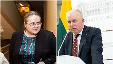 Agnė &Scaron;irinskienė ir Arvydas Anu&scaron;auskas