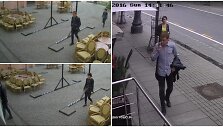 Ie&scaron;koma pora, pavogusi restorano lauko kėdes Gedimino prospekte Vilniuje