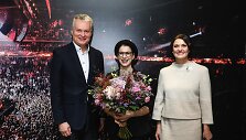 Gitanas Nausėda, Asmik Grigorian, Diana Nausėdienė